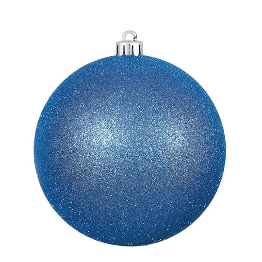 Vickerman Blue Glitter Ball Ornaments
